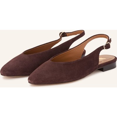 Bobbies Slingballerinas Anouk braun