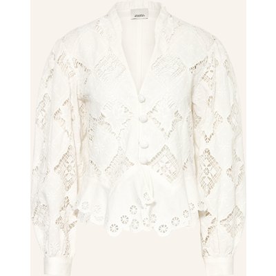 Isabel Marant Blusenshirt Nina Aus Spitze weiss