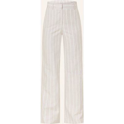 Darling Harbour Marlenehose Mit Leinen beige