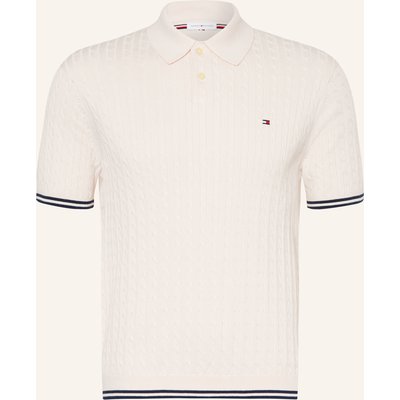 Tommy Hilfiger Strick-Poloshirt weiss