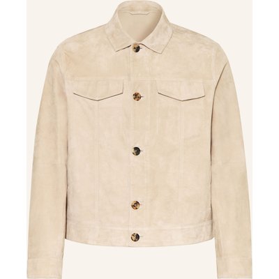 Manzoni 24 Lederjacke beige