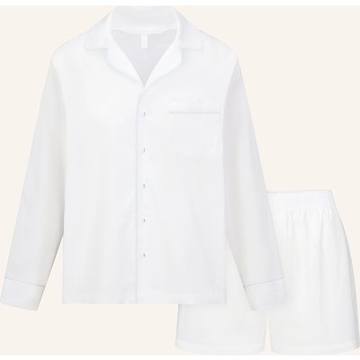 Skims Shorty-Schlafanzug Cotton Poplin Sleep weiss