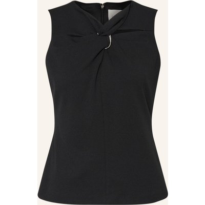 Calvin Klein Blusentop Mit Cut-Outs schwarz