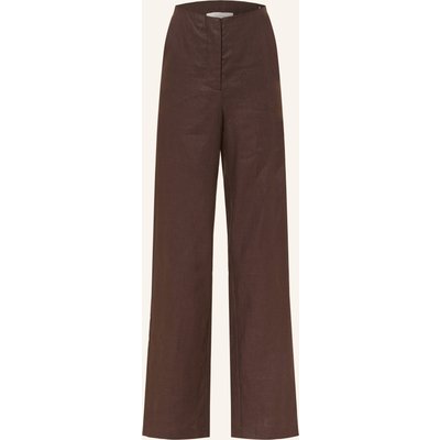 Faithfull The Brand Leinenhose Lulea braun