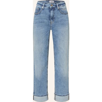 Cambio Cropped Jeans Gaia blau