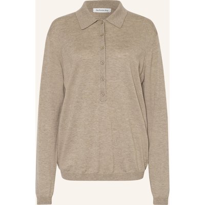 The Frankie Shop Strick-Poloshirt Tala beige