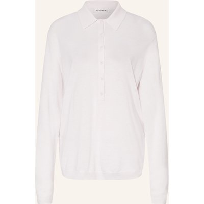 The Frankie Shop Strick-Poloshirt Tala weiss
