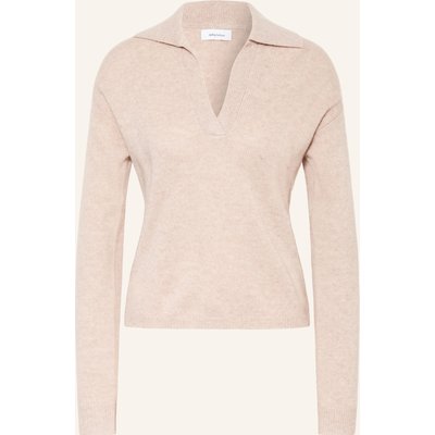 Darling Harbour Strick-Poloshirt Aus Cashmere beige