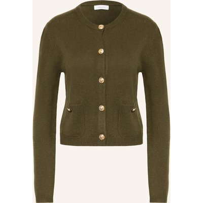 Darling Harbour Strickjacke Aus Cashmere gruen
