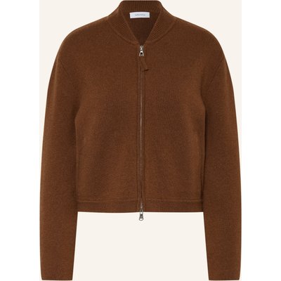 Darling Harbour Strickjacke Mit Cashmere braun