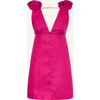 Farm Rio Leinenkleid pink