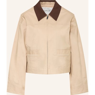 Opus Kastenjacke Herakla beige