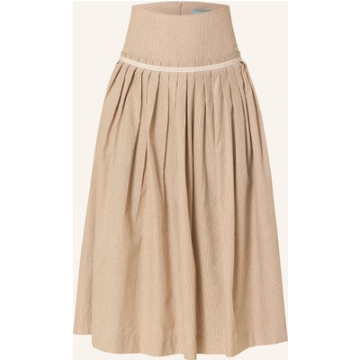 Rockmacherin Trachtenrock Weissach Mit Leinen beige