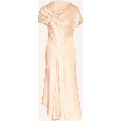 Victoria Beckham Cocktailkleid Aus Satin rosa