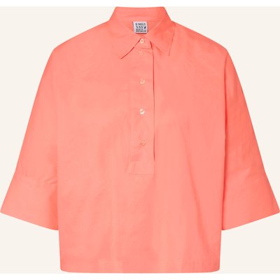 Emily Van Den Bergh Blusenshirt Mit 3/4-Arm orange