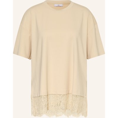 Riani T-Shirt Mit Spitze beige
