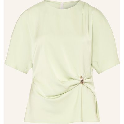 Riani Blusenshirt Aus Satin gruen