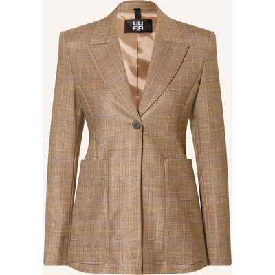 Riani Blazer Mit Glitzergarn braun