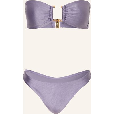 Zimmermann Bandeau-Bikini Indra lila