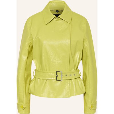 Marc Cain Jacke In Lederoptik gruen