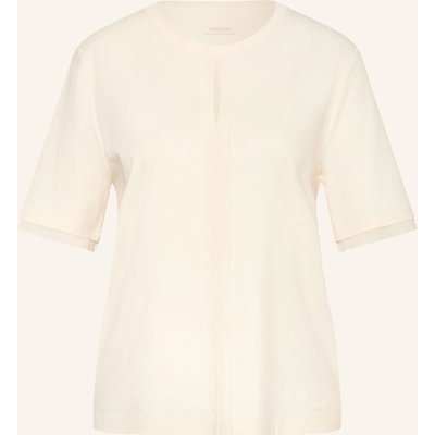 Marc Cain T-Shirt Mit Cut-Out weiss
