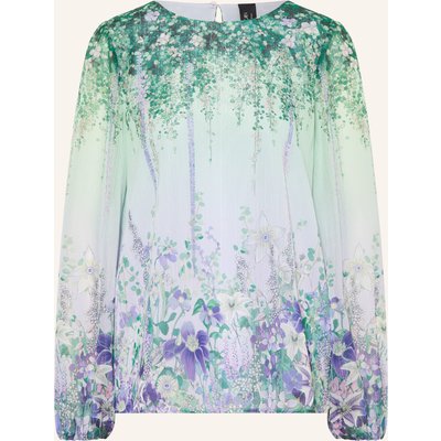 Marc Cain Blusenshirt Mit Glitzergarn gruen