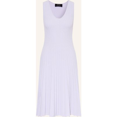 Marc Cain Strickkleid Mit Plissees Und Glitzegarn lila