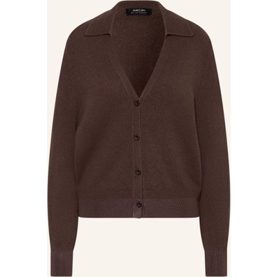 Marc Cain Strickjacke Aus Cashmere braun