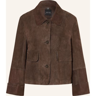Marc Cain Lederjacke braun