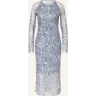 Marc Cain Mesh-Kleid blau