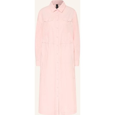 Marc Cain Hemdblusenkleid Aus Cord rosa