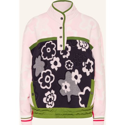 Marc Cain Schlupfjacke Im Materialmix rosa