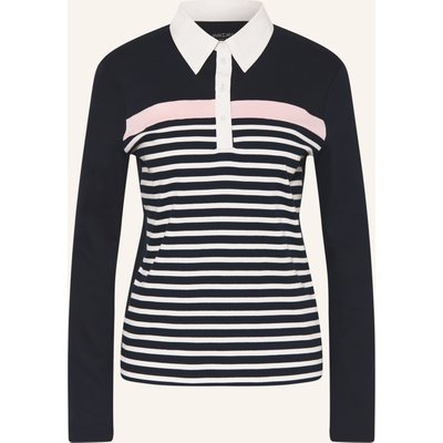 Marc Cain Jersey-Poloshirt blau