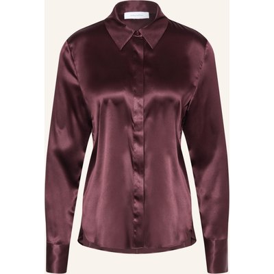 Darling Harbour Hemdbluse Aus Seide rot