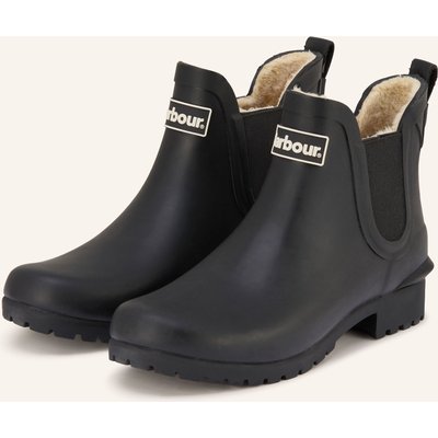 Barbour Chelsea-Boots Kirkton Welly schwarz