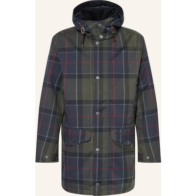 Barbour Parka Lonnen Mit Abnehmbarer Kapuze blau