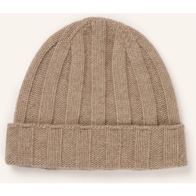 Mrs & Hugs Cashmere-Mütze beige