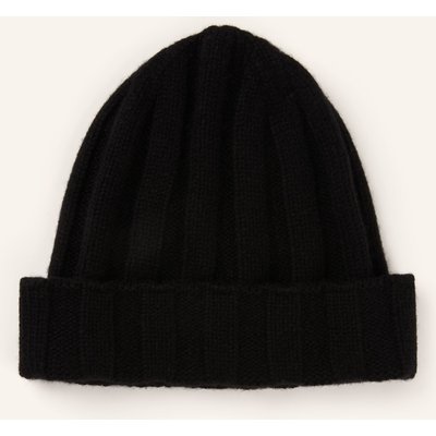 Mrs & Hugs Cashmere-Mütze schwarz