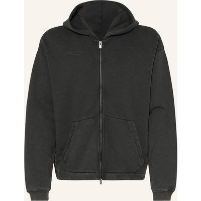 Gymshark Sweatjacke Conditioning Club Washed schwarz