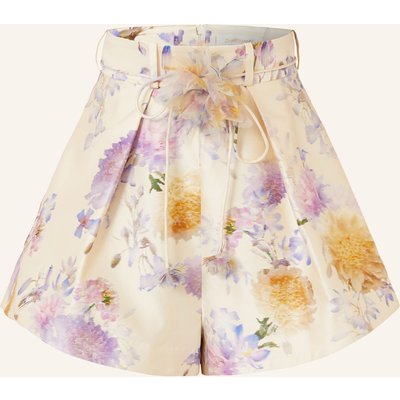 Zimmermann Shorts Luna Mit Seide weiss