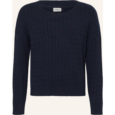 S.Oliver Red Pullover blau
