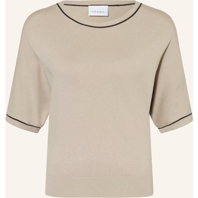Comma Strickshirt beige