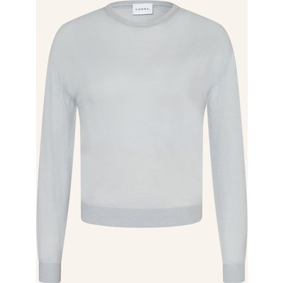 Comma Pullover blau