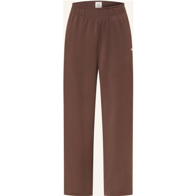 Schiesser Lounge-Sweatpants Mix+Relax braun