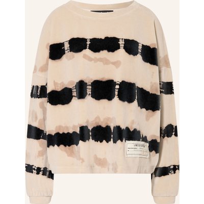 Yippie Hippie Oversized-Sweatshirt beige