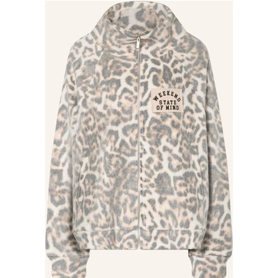 Yippie Hippie Fleecejacke weiss