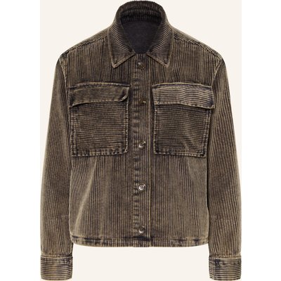 Catnoir Kastenjacke Aus Cord braun