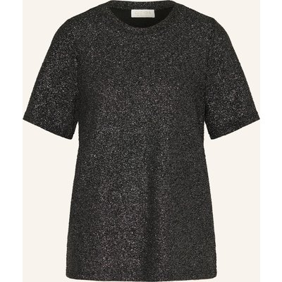 Catnoir T-Shirt Mit Glitzergarn schwarz
