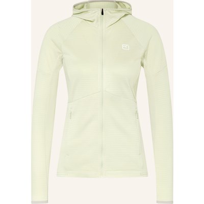 Ortovox Midlayer-Jacke Fleece Light Grid gruen