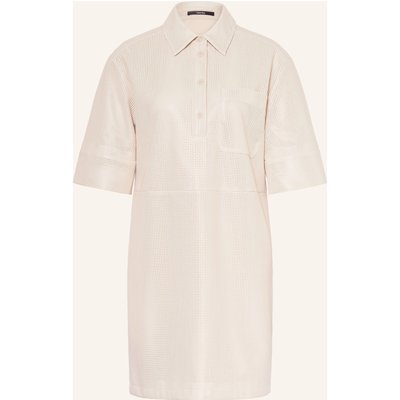 Someday Hemdblusenkleid Qolira In Lederoptik beige